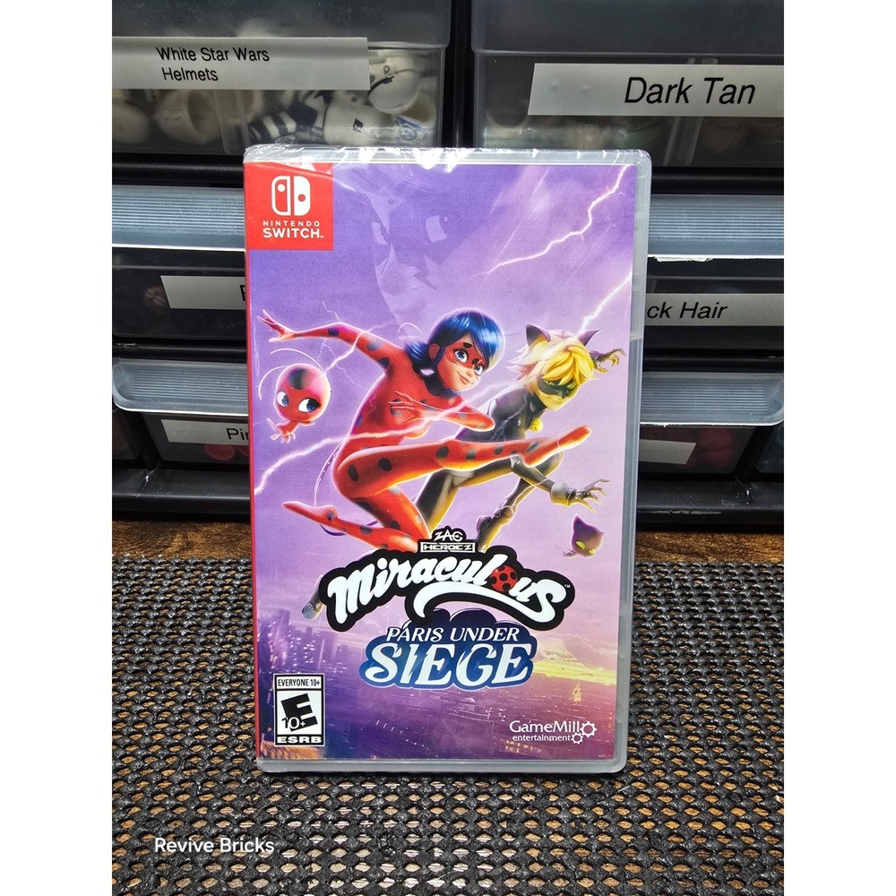 Miraculous: Paris Under Siege (Nintendo Switch, 2024)‎ Brand Neww Factory Sealed